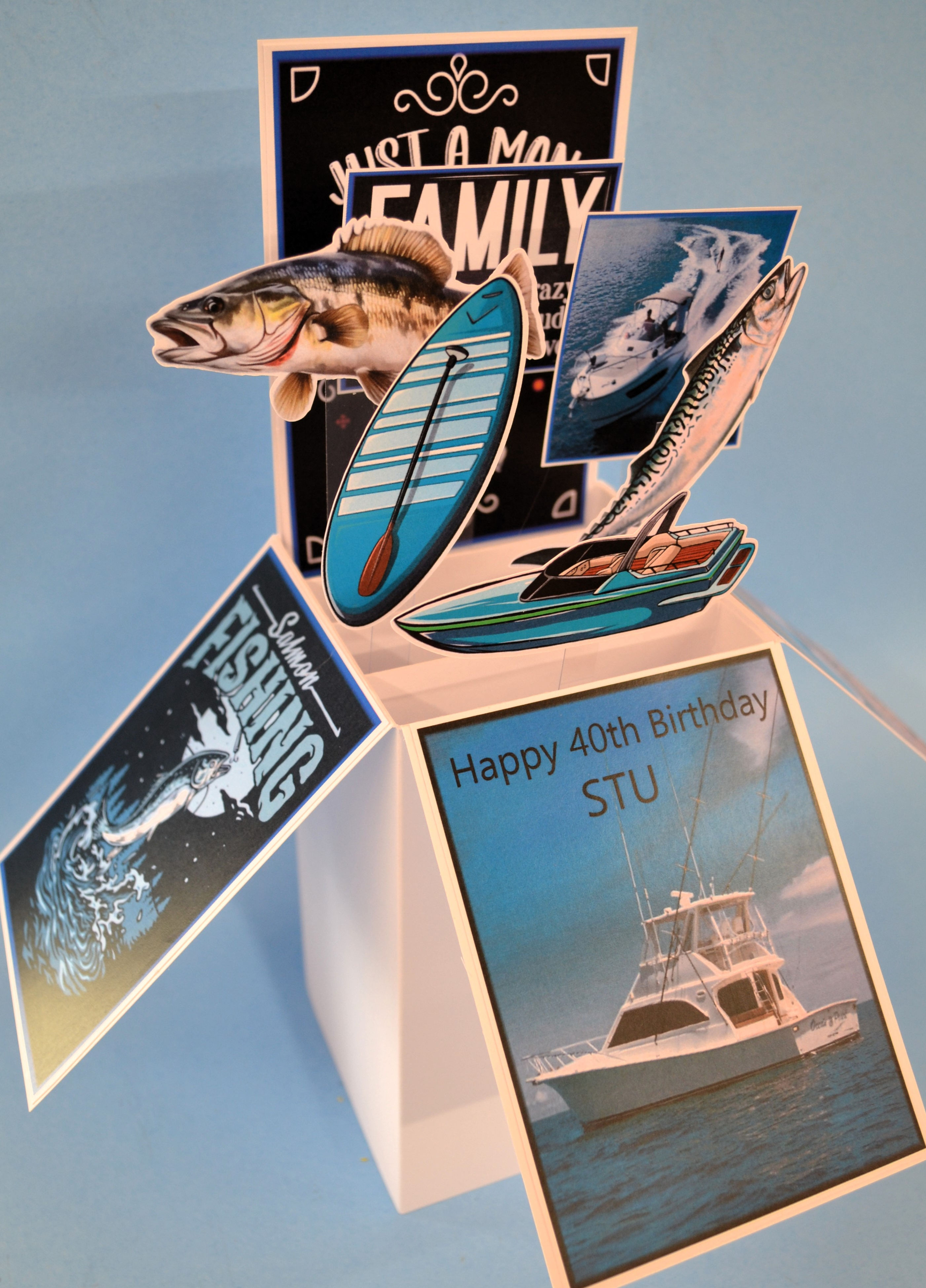 40th Birthday card for Stu