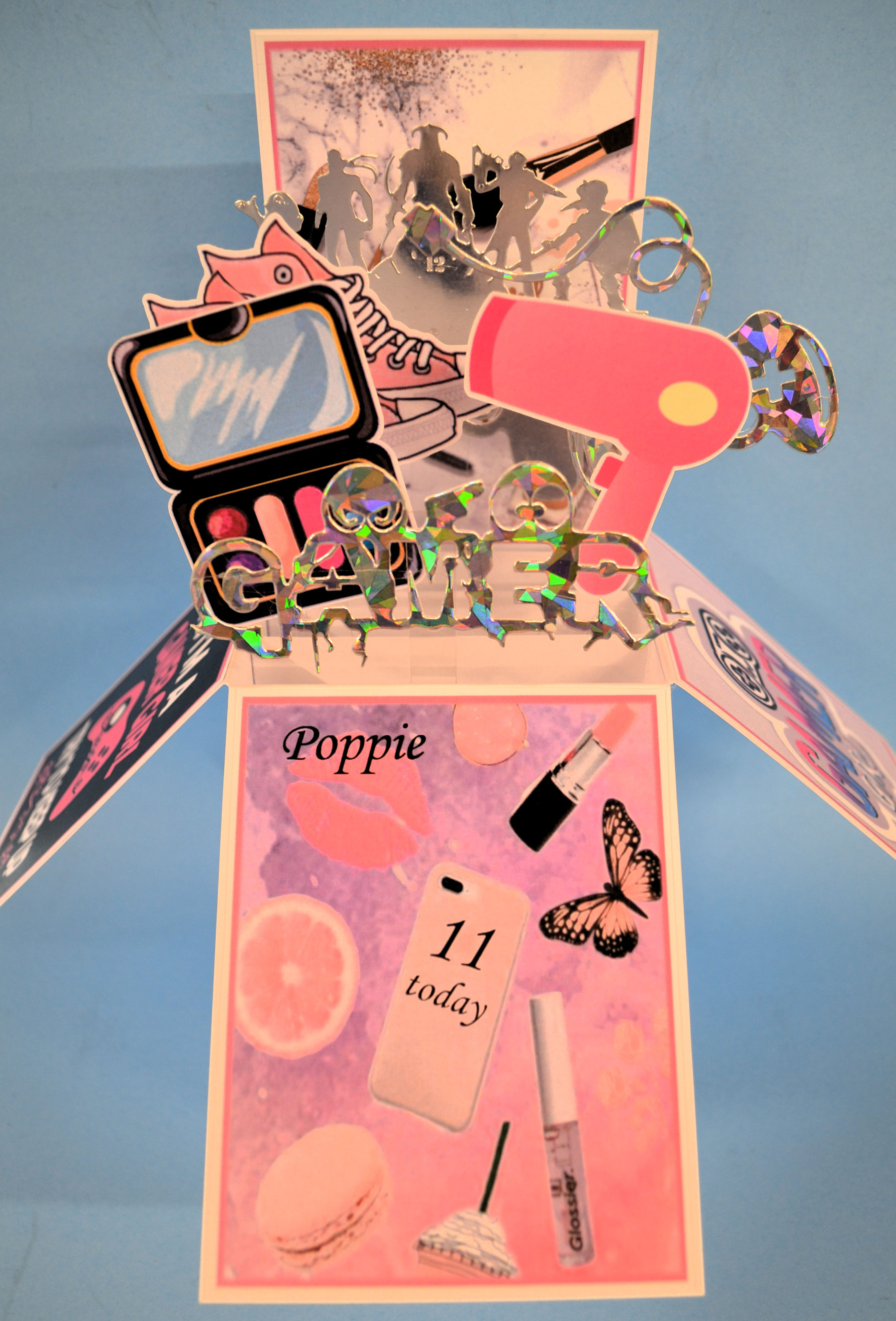 11th Birthday Card for Poppie