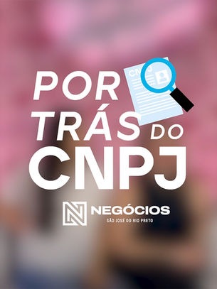 Letícia Homsi Expressão e Fernanda Homsi Expressão Buosi, fundadoras da Pop Make Up Store, em retrato profissional representando a trajetória empreendedora da marca.