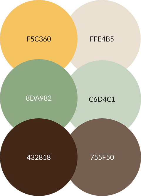 New color palette