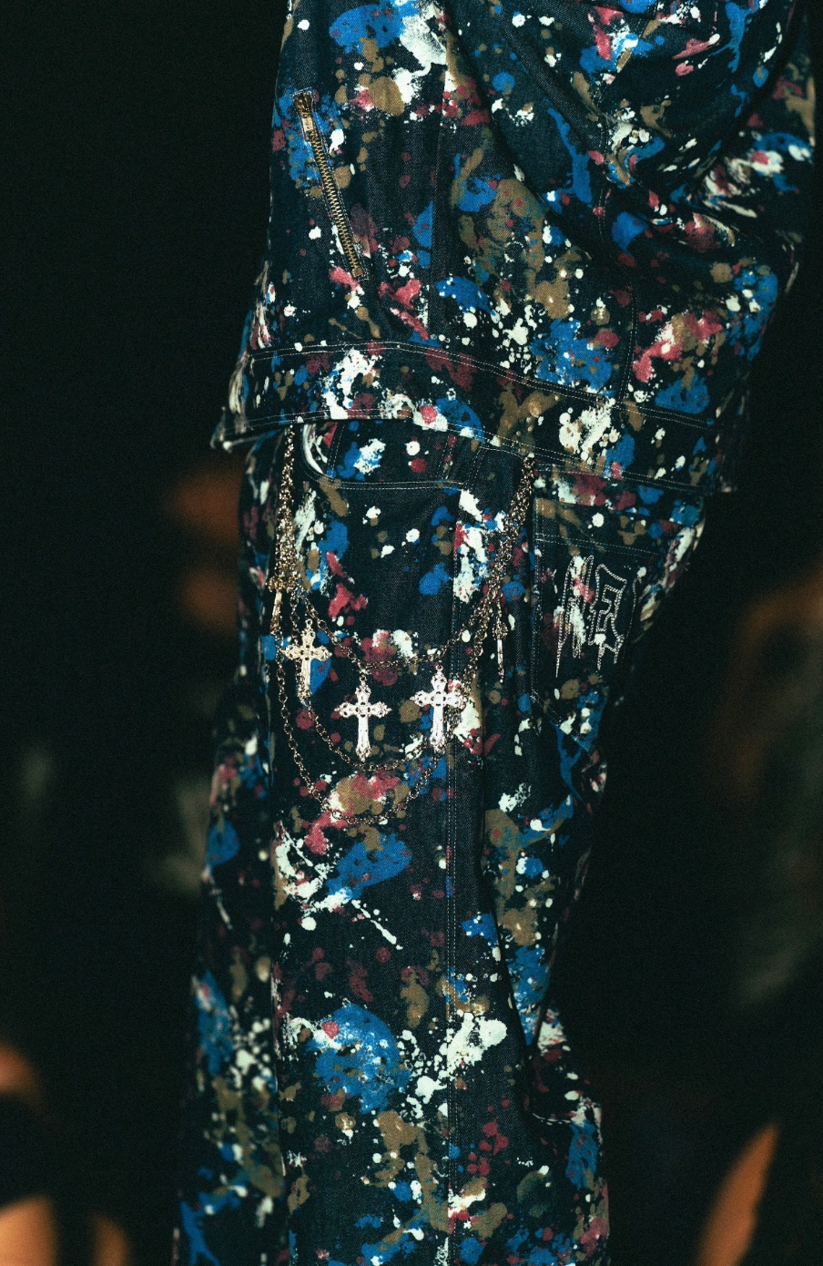 Thumbnail: PAINT SPLATTER JEANS
