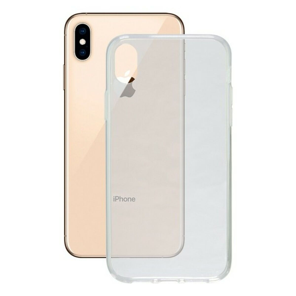 Handyhülle Iphone Xs Max Contact Flex TPU Durchsichtig