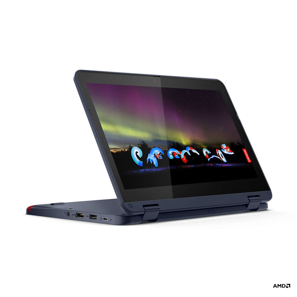 Miniaturbild: Notebook Lenovo 300W GEN 3 128 GB SSD AMD 3015e 4 GB RAM 11,6"