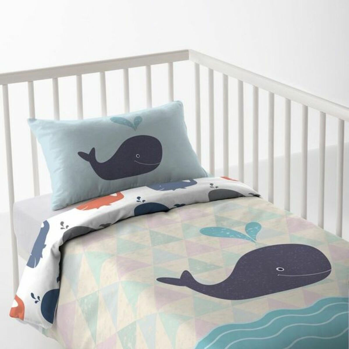 Bettdeckenbezug Cool Kids Adrian 60 cm Babybett (100 x 120 cm) (100 x 120 + 2