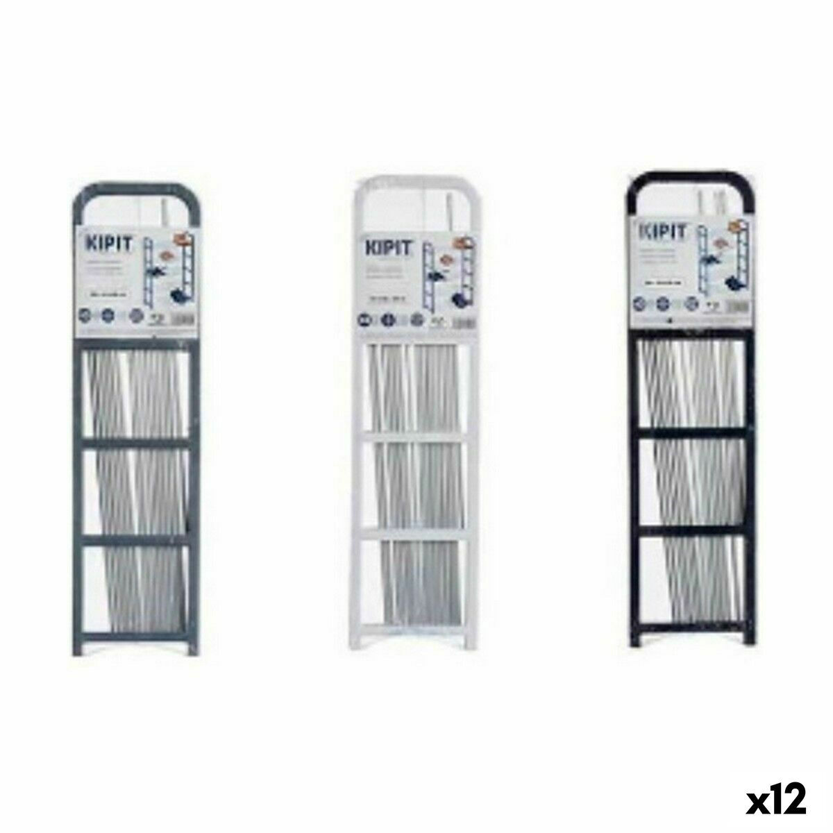 Schuhschrank Kipit Weiß Schwarz Grau 68 x 3,5 x 18,5 cm 68 x 3 x 18,5 cm (12