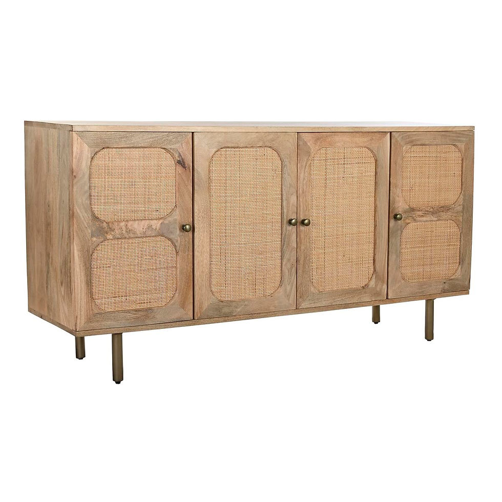 Anrichte DKD Home Decor Holz Mango-Holz Braun natürlich 150 x 40 x 76 cm