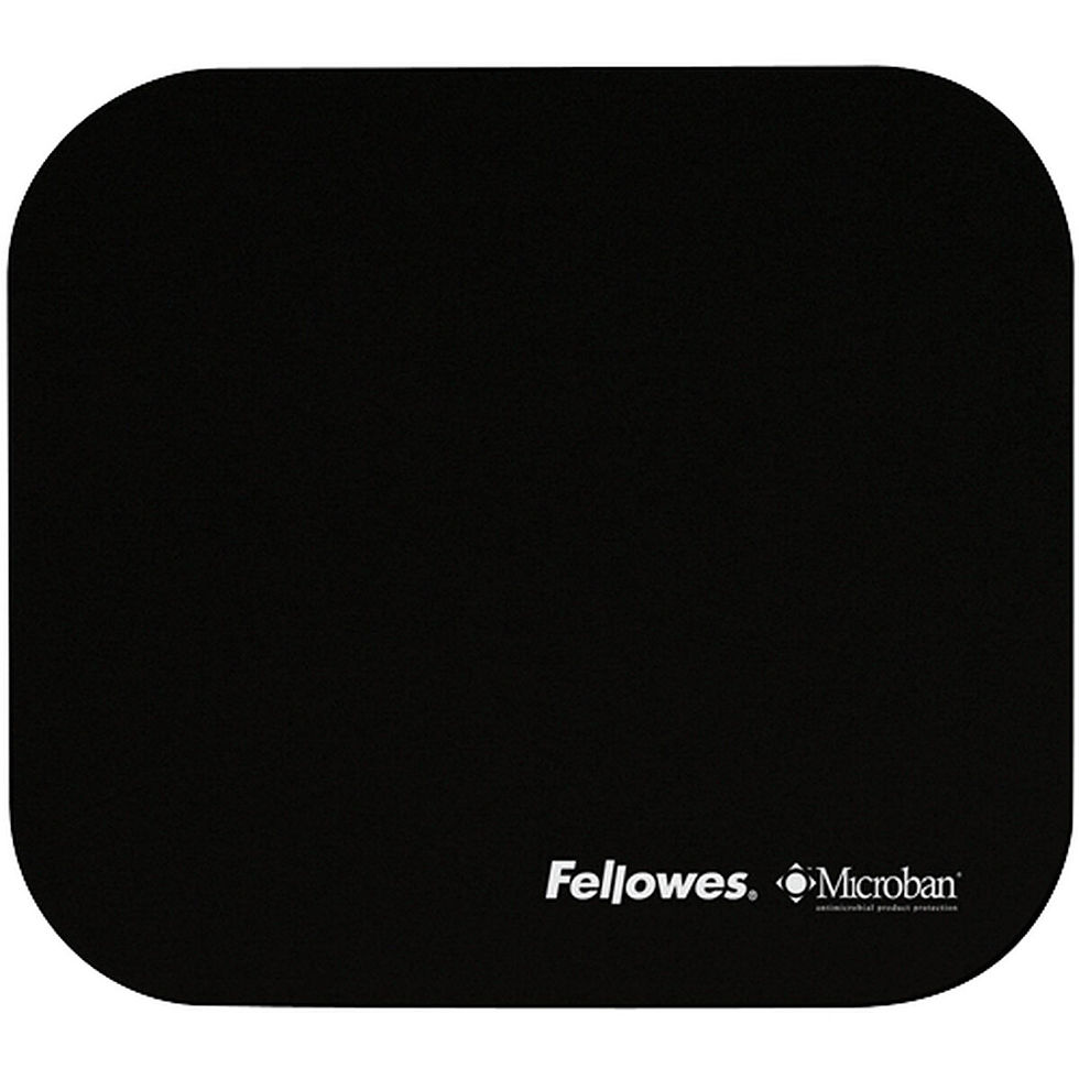 Mousepad Fellowes 5933907 Schwarz Mikrofaser