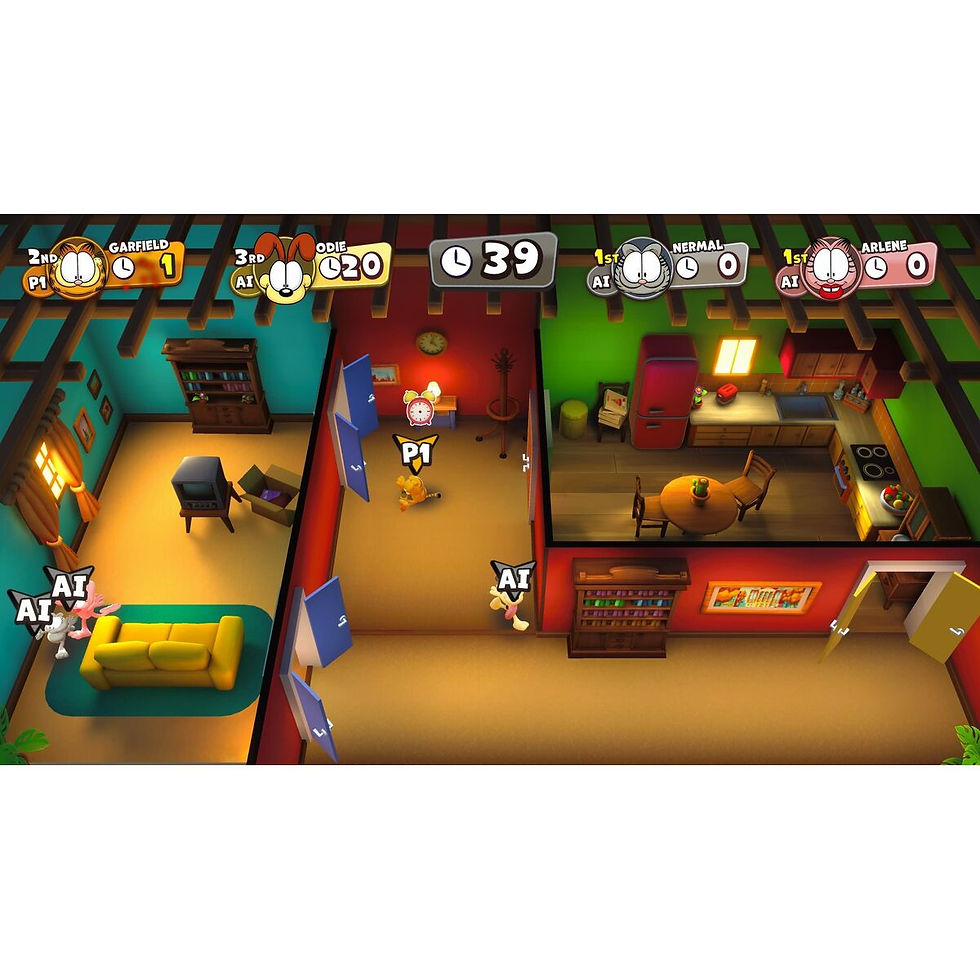Miniaturbild: Videospiel für Switch Microids Garfield Lasagna Party
