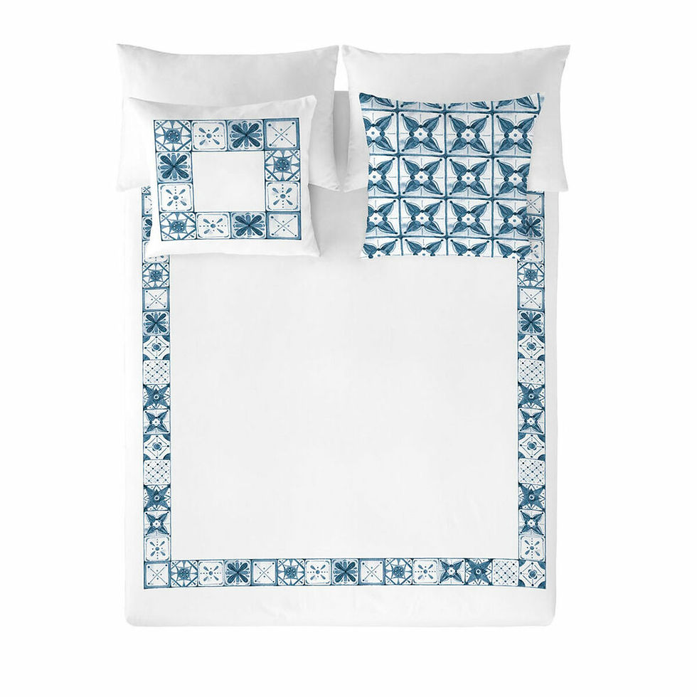 Miniaturbild: Bettdeckenbezug Naturals Amalfi Einzelmatratze (180 x 220 cm)
