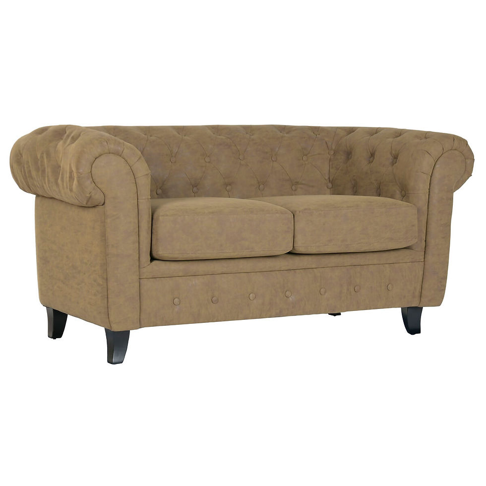 Sofa Home ESPRIT Braun Vintage 160 X 82 X 76 CM