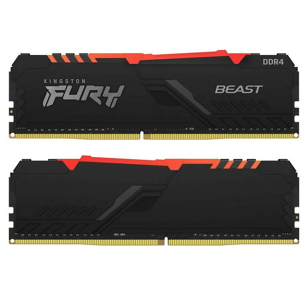 Miniaturbild: RAM Speicher Kingston Fury Beast KF432C16BB1AK2/32 32 GB DDR4 3200 MHz CL16 3
