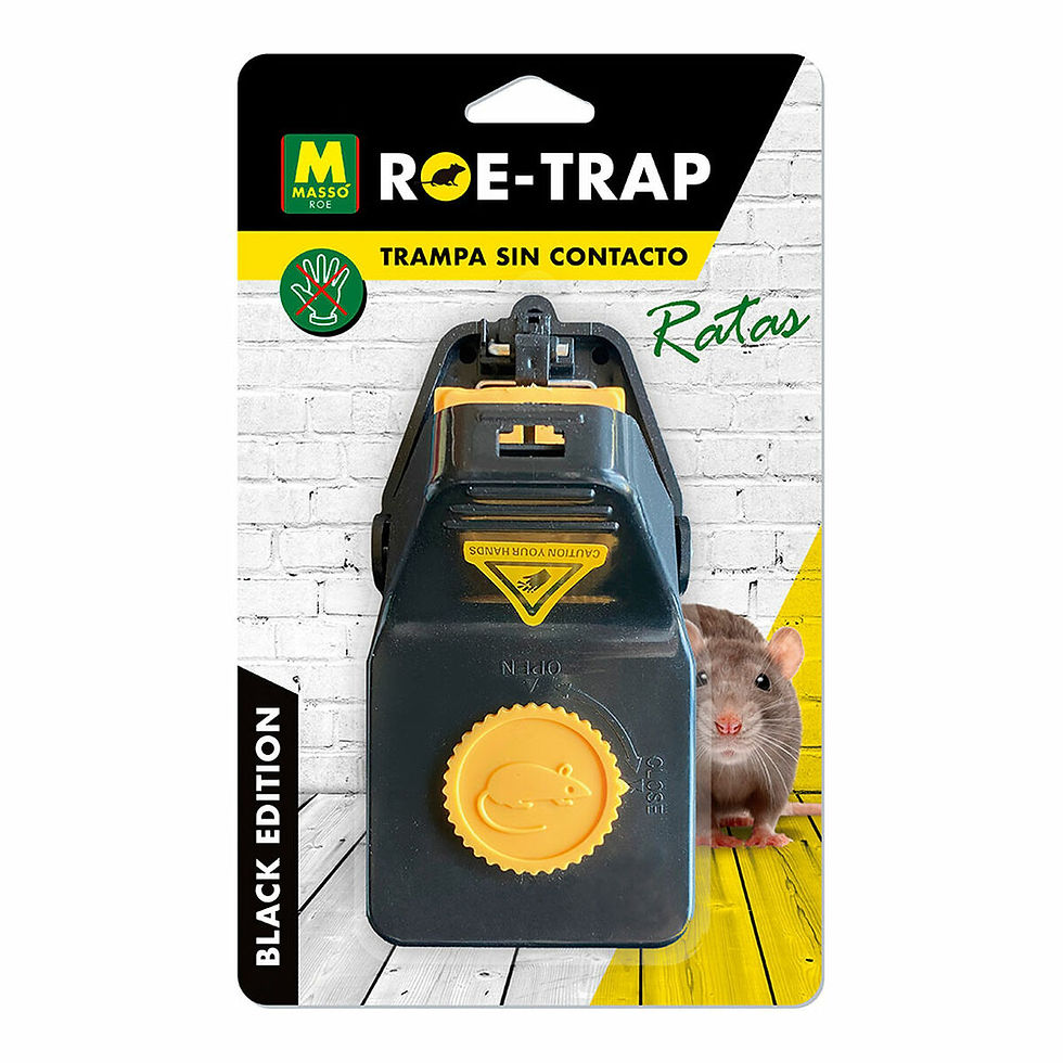 Rattenfalle Massó Roe-Trap Black Edition 231700 15,2 x 8 x 7,3 cm