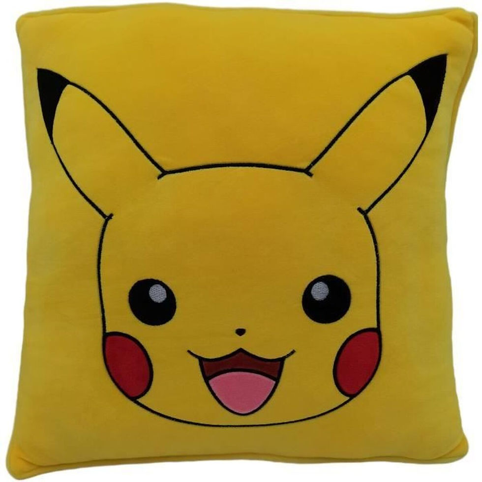 Kissen Pokémon Gelb Polyester Für Kinder