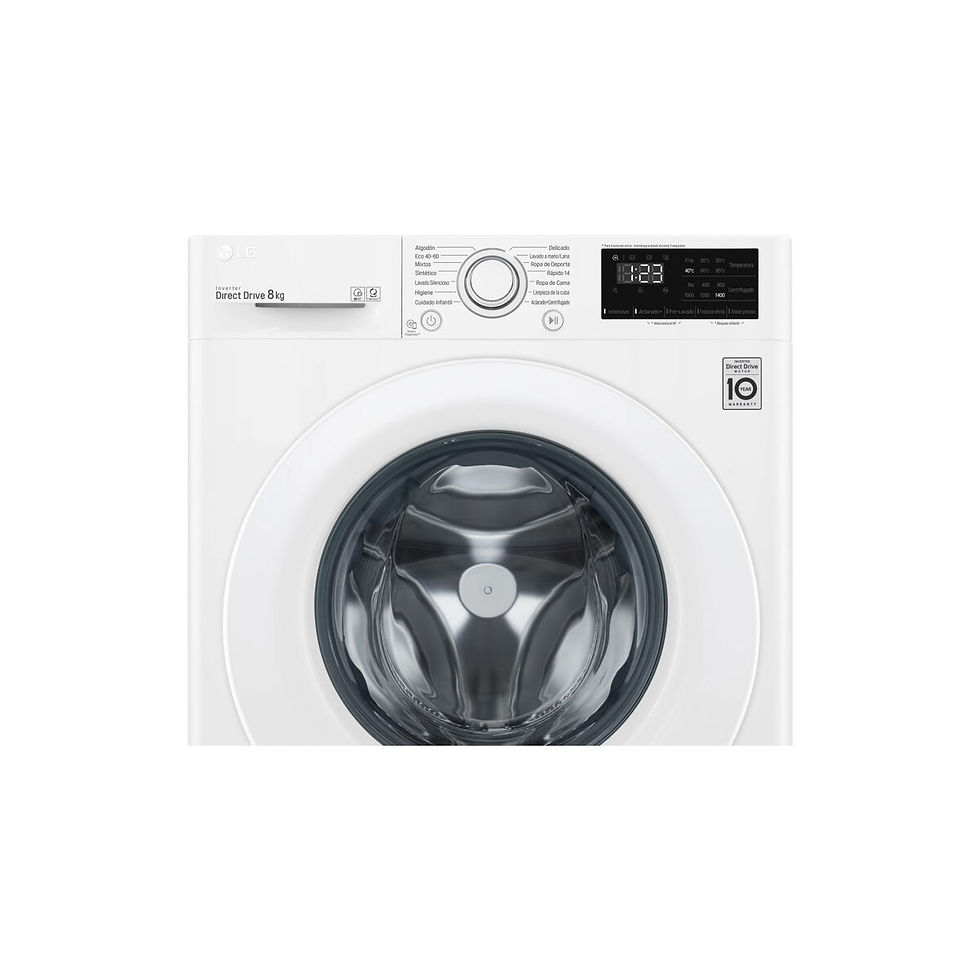 Miniaturbild: Waschmaschine LG F4WV3008N3W 1400 rpm 8 kg