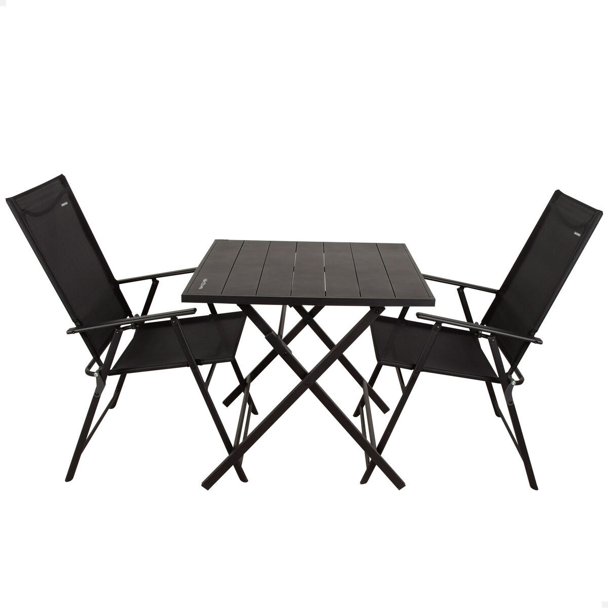 Tisch-Set mit 2 Stühlen Aktive 75 x 70 x 75 cm (3 Stücke)