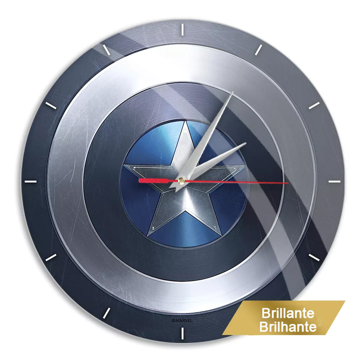 Wanduhr ERT Group Captain America 001 Marvel Blau
