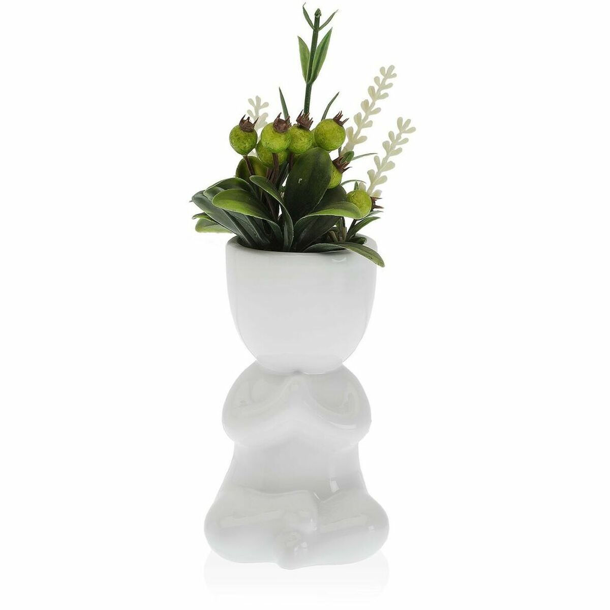 Blumentopf Versa aus Keramik Kunststoff 6 x 12 x 8 cm