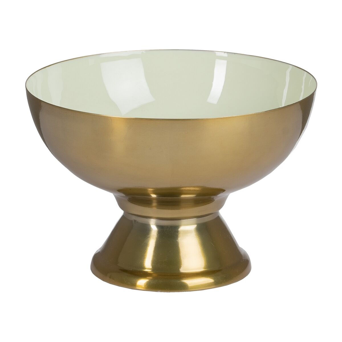 Tischdekoration 25 x 25 x 16,5 cm Gold grün Eisen