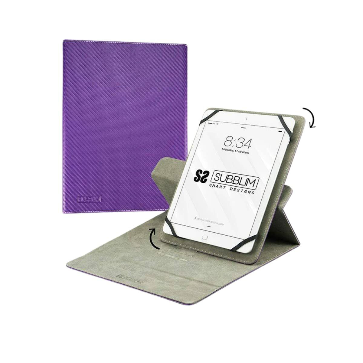 Tablet Tasche Subblim SUB-CUT-3RE003 Purpur