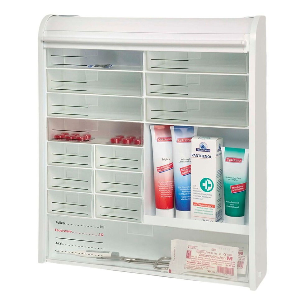 Erste-Hilfe-Set Primanova Weiß