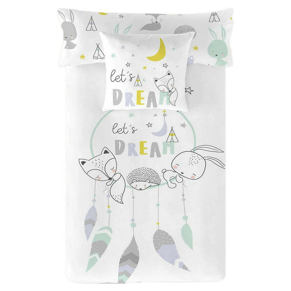 Bettdeckenbezug Cool Kids Let'S Dream Reversibel Einzelmatratze (150 x 220 cm
