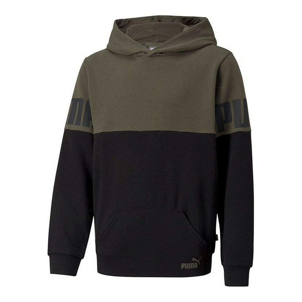 Jungen Sweater mit Kapuze Puma Colorblock