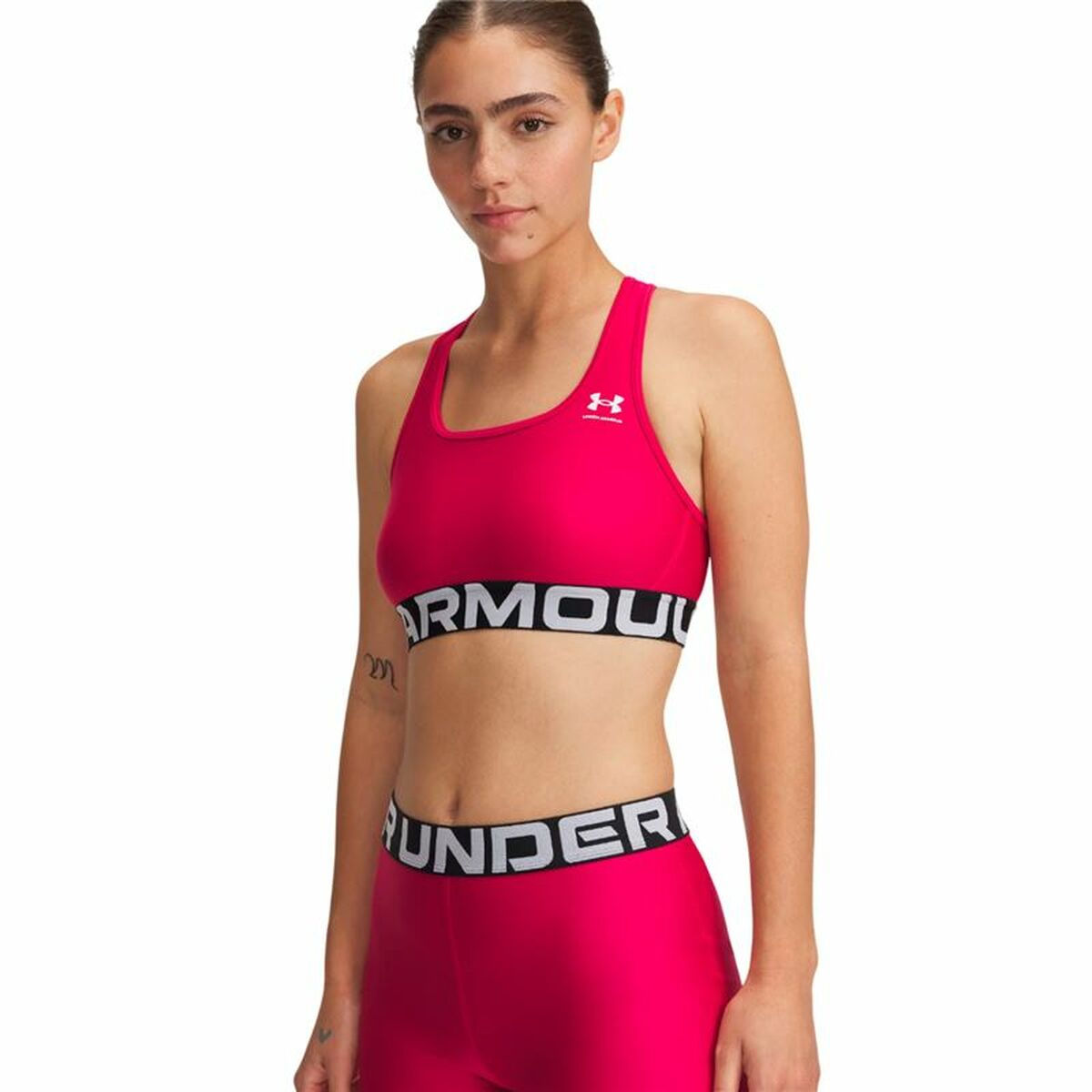 Sport-BH Under Armour Hg Karmesinrot L