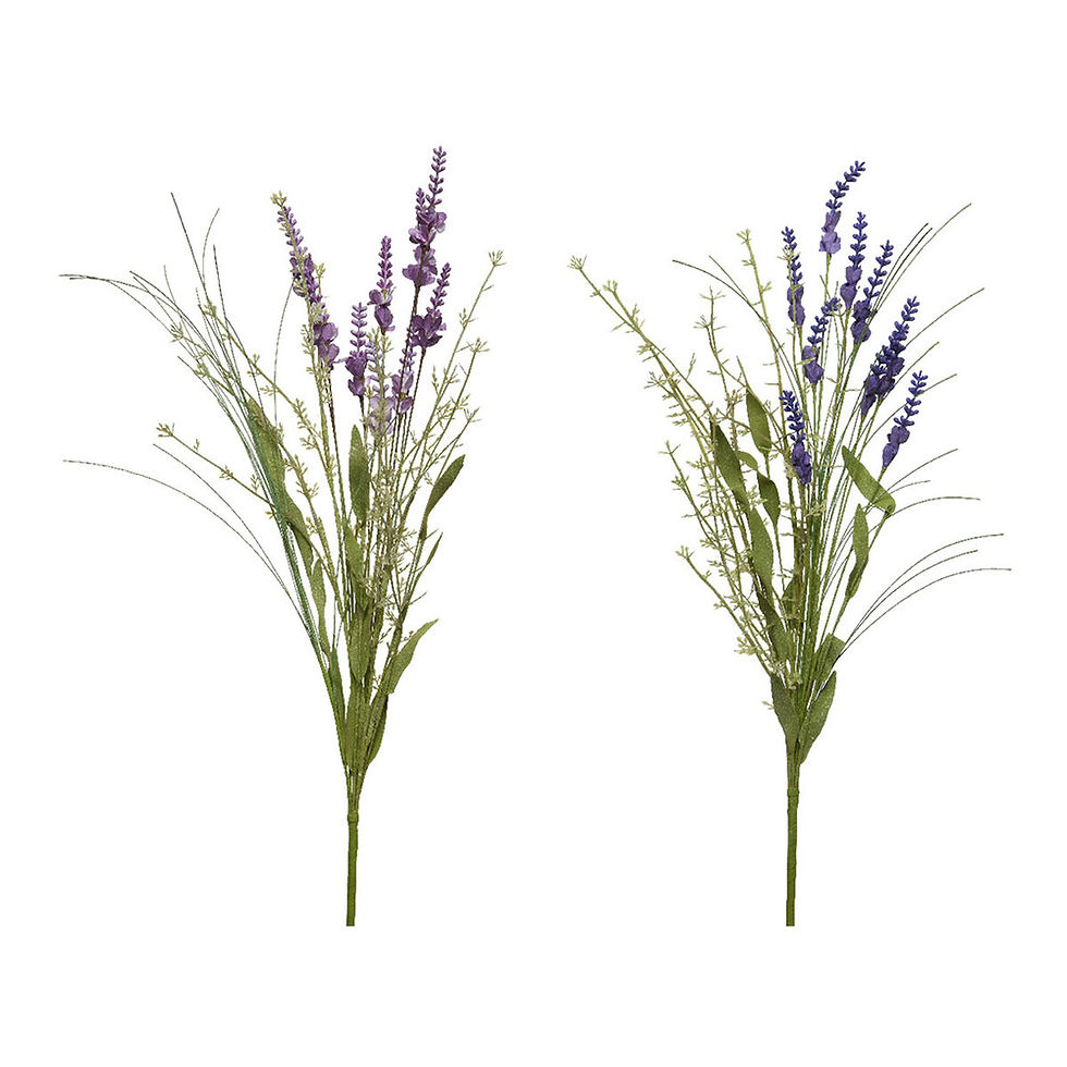 Sträuße Everlands 20 cm PVC Lavendel
