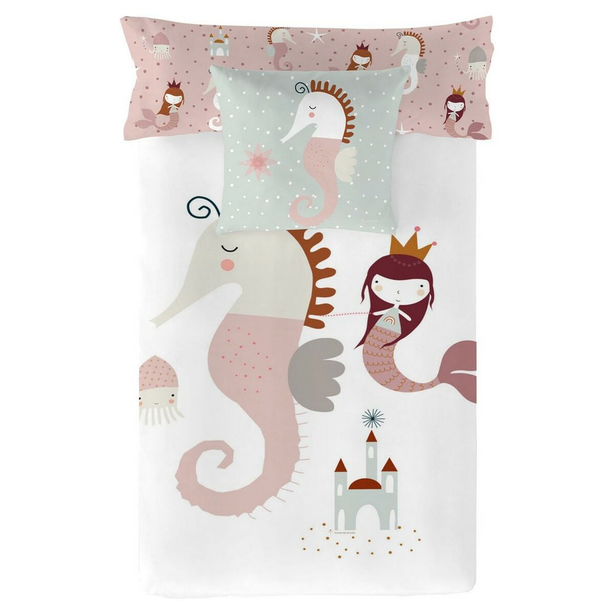 Bettdeckenbezug Haciendo el Indio Seahorse Reversibel Einzelmatratze (150 x 2