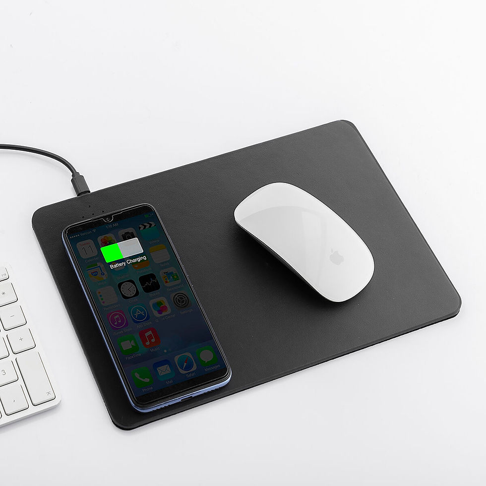 Miniaturbild: Mouse-Pad mit kabellosem Ladegerät 2 in 1 Padwer InnovaGoods