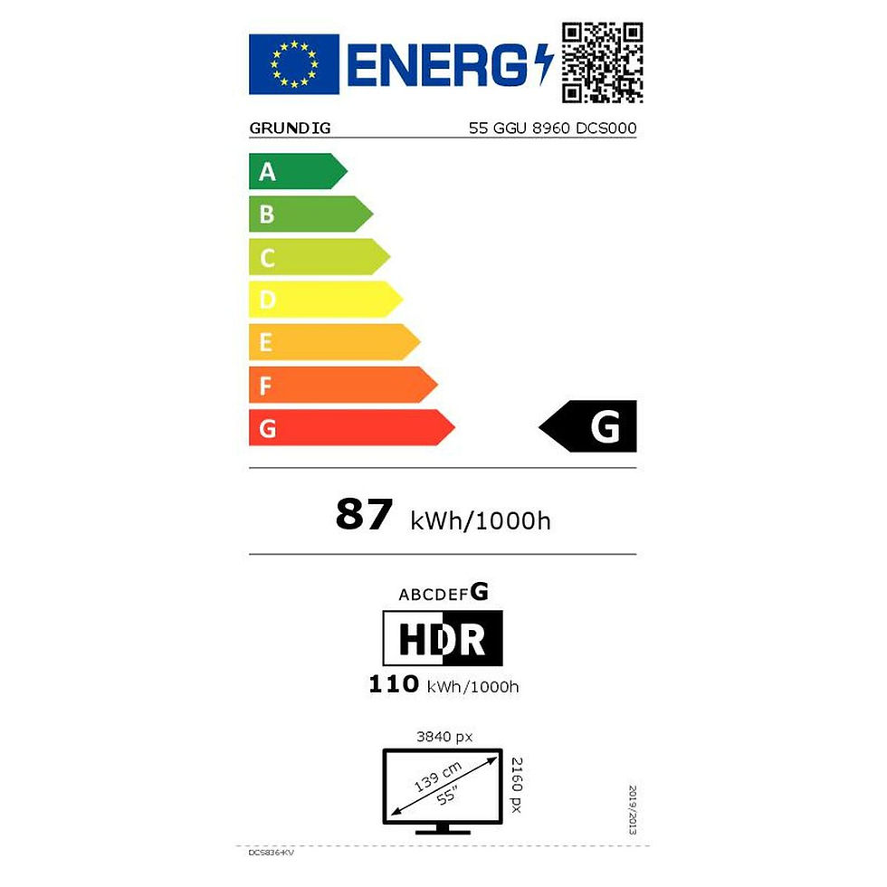 Miniaturbild: Smart TV Grundig 55GGU8960B   55 55" 4K Ultra HD Android TV LED Dolby Vision 