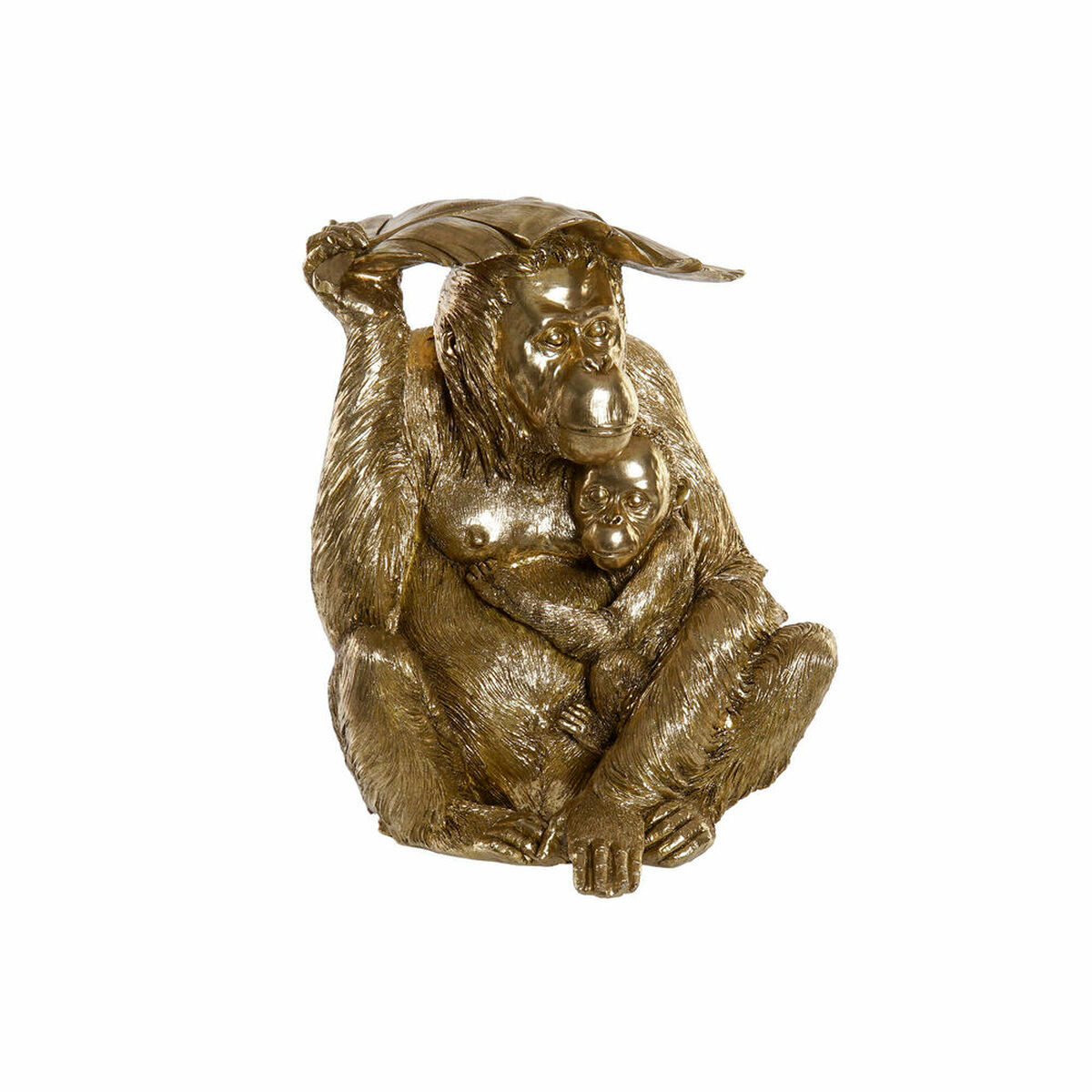 Deko-Figur DKD Home Decor RF-170825 Gold Kolonial 39 x 39 x 50 cm Pflanzenbla