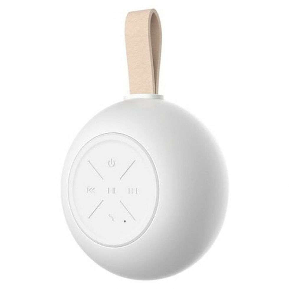 Miniaturbild: Bluetooth-Lautsprecher Hiditec Urban Rok S IPX5 3W Weiß