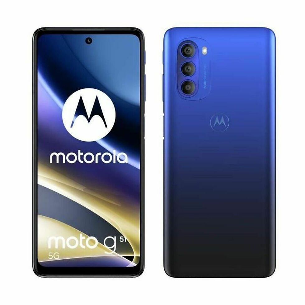 Smartphone Motorola G51 6,8" 5G 2400 x 1080 px Blau 4 GB RAM 64 GB 64 GB