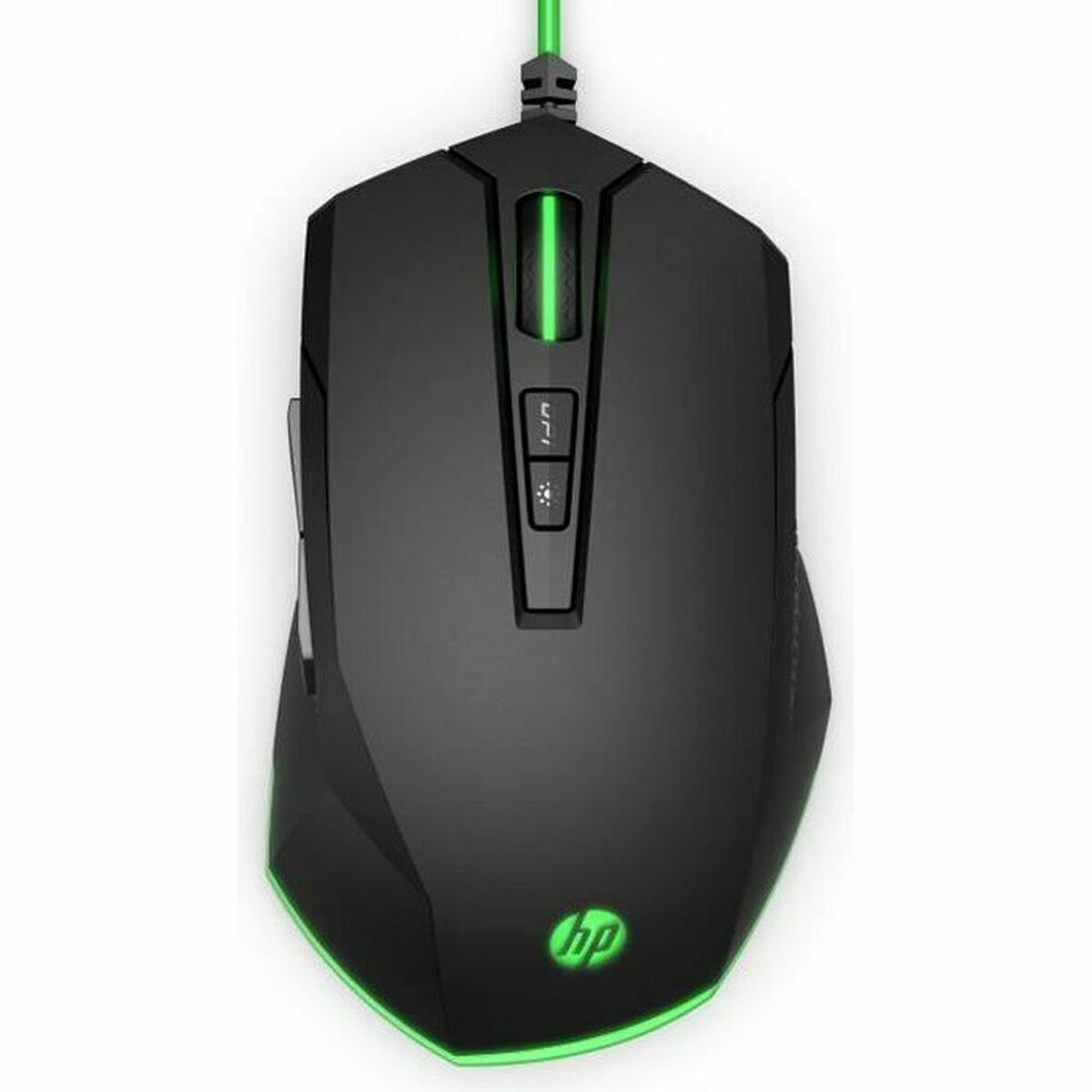 Mouse HP Pavilion 200 Schwarz grün Gaming Mit Kabel