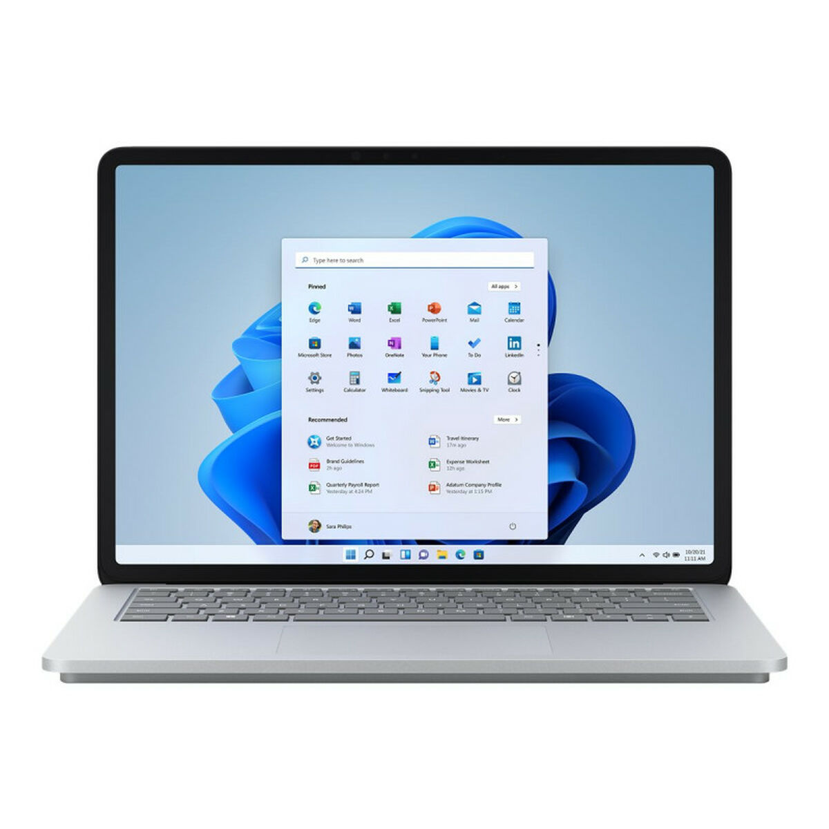 Notebook 2-in-1 Microsoft AIK-00012 Qwerty Spanisch I7-11370H 14,4" 2 TB SSD