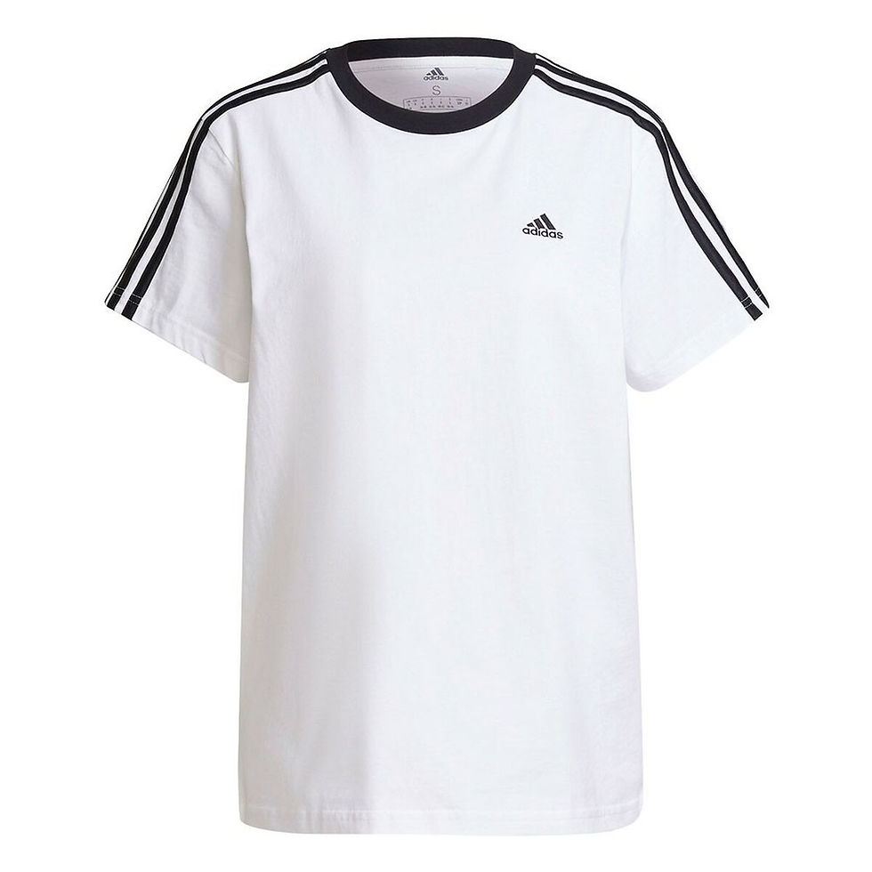Herren Kurzarm-T-Shirt Adidas Weiß
