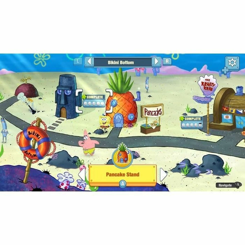 Miniaturbild: Videospiel für Switch Just For Games Spongebob Squarepants Krusty Cook-off - 