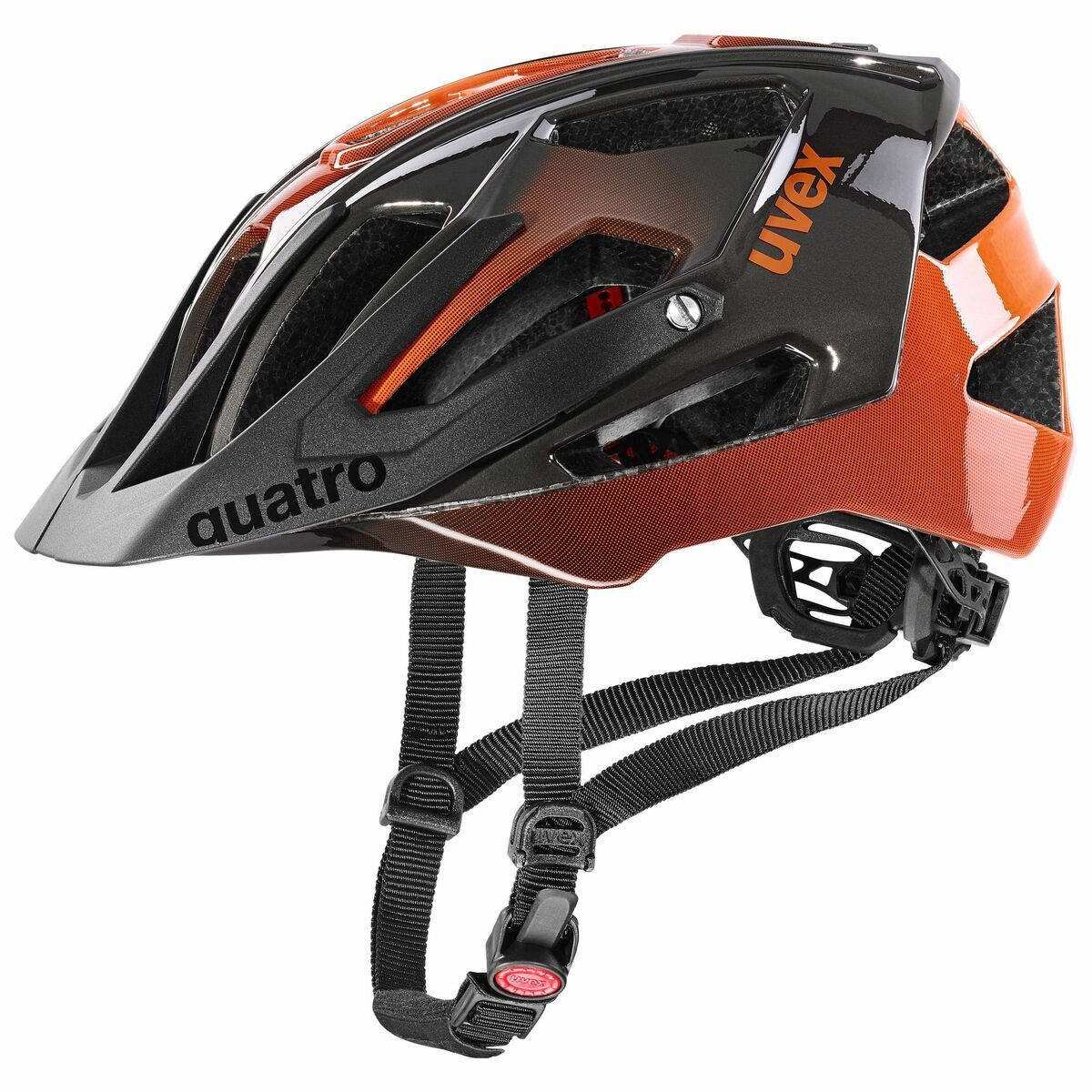 Fahrradhelm für Erwachsene Uvex Quatro 56-61 cm Unisex Abnehmbares Visier (Re