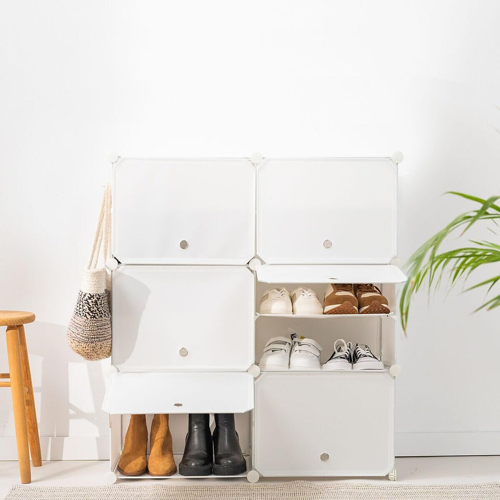 Miniaturbild: Schuhschrank InnovaGoods Weiß Metall Kunststoff (Restauriert B)