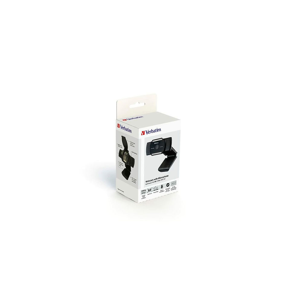 Miniaturbild: Webcam Verbatim AWC-01 Schwarz