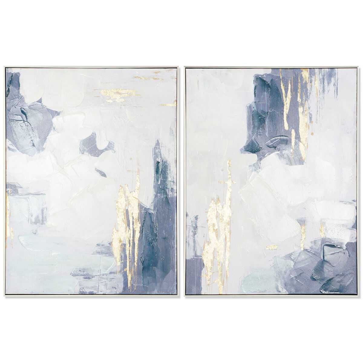 Bild DKD Home Decor abstrakt Urban 60 x 3,5 x 80 cm (2 Stück)