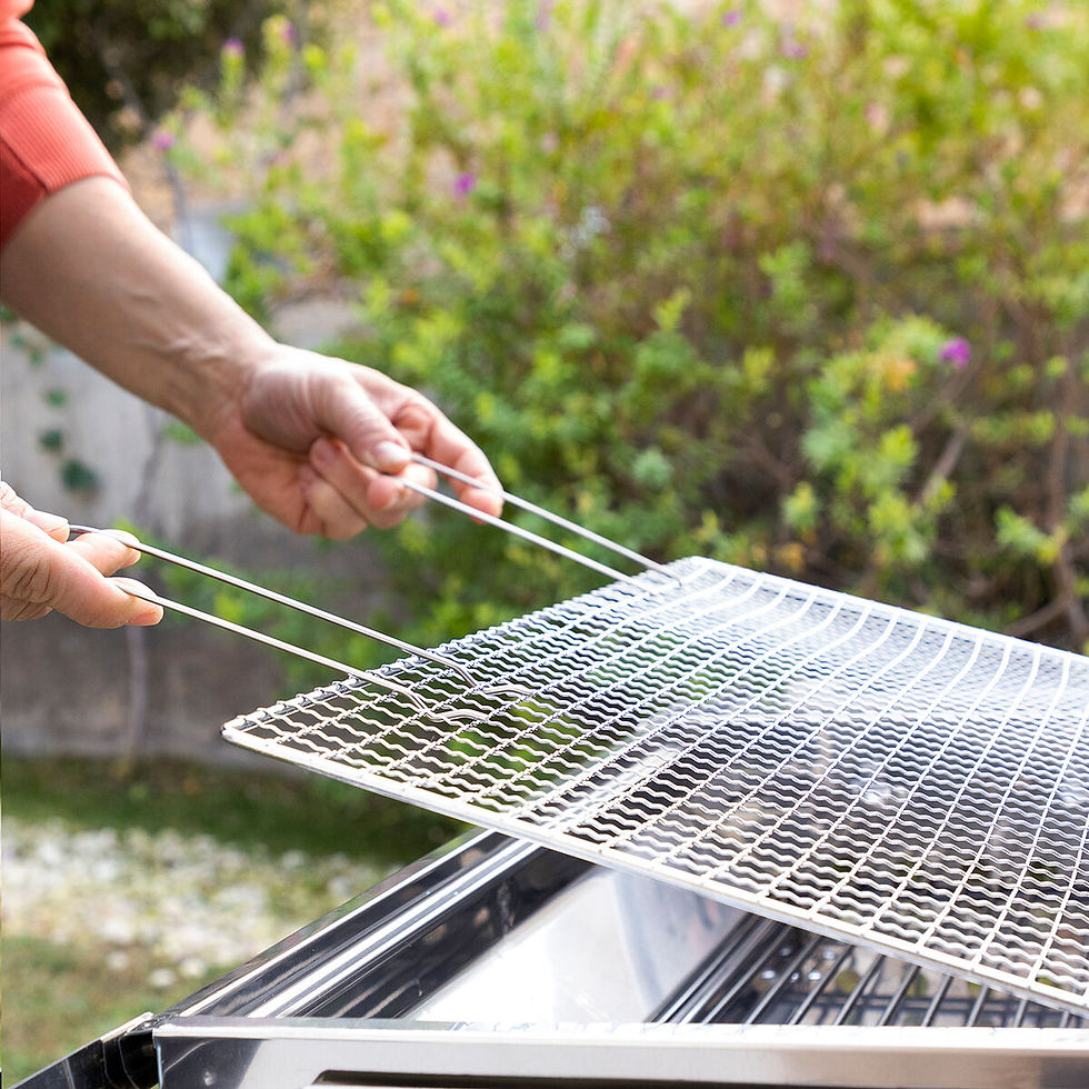 Miniaturbild: Zusammenklappbarer Holzkohlegrill aus Edelstahl ExelQ InnovaGoods