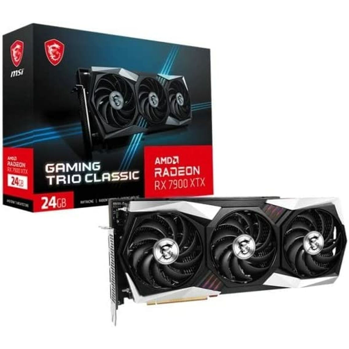 Grafikkarte MSI RADEON RX 7900 XTX GAMING TRIO CLASSIC 24G 24 GB GDDR6 24 GB