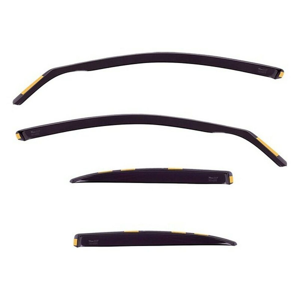 Windabweiser HEKO 23258 4D Frontal 4 pcs Rückseite