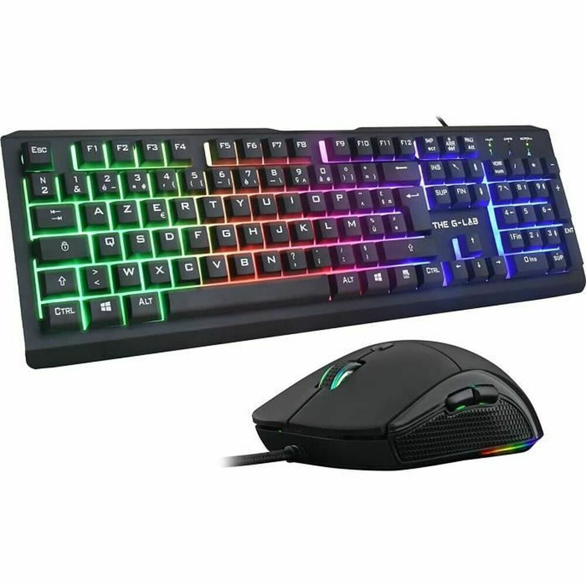 Gaming Tastatur The G-Lab Iridium AZERTY