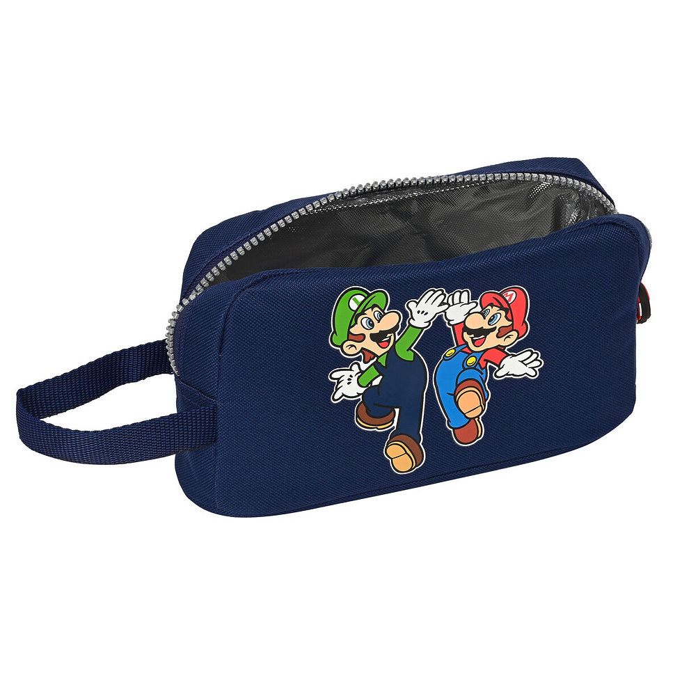 Miniaturbild: Thermo-Vesperbox Super Mario 21.5 x 12 x 6.5 cm Marineblau