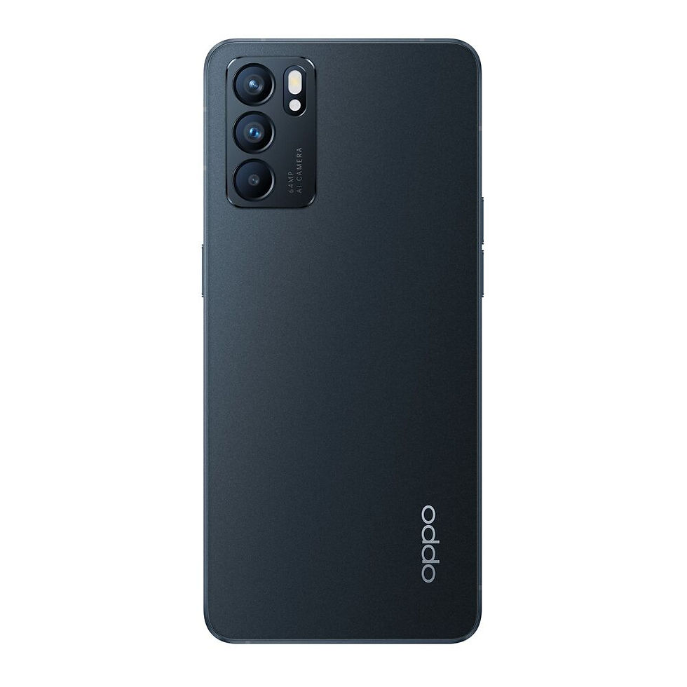 Miniaturbild: Smartphone Oppo RENO 6 6,43" FHD+ Dimensity 900 Schwarz 8 GB RAM 128 GB