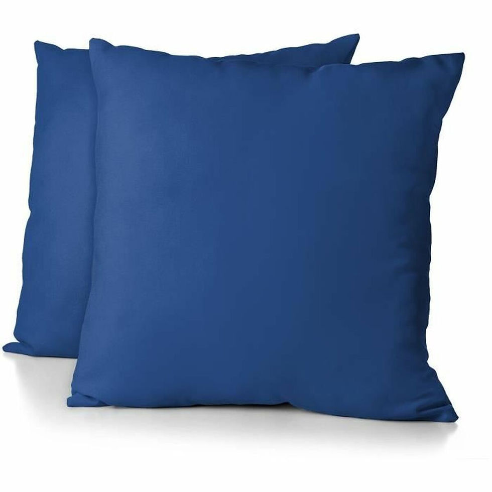 Kissenbezug HOME LINGE PASSION Blau 63 x 63 cm