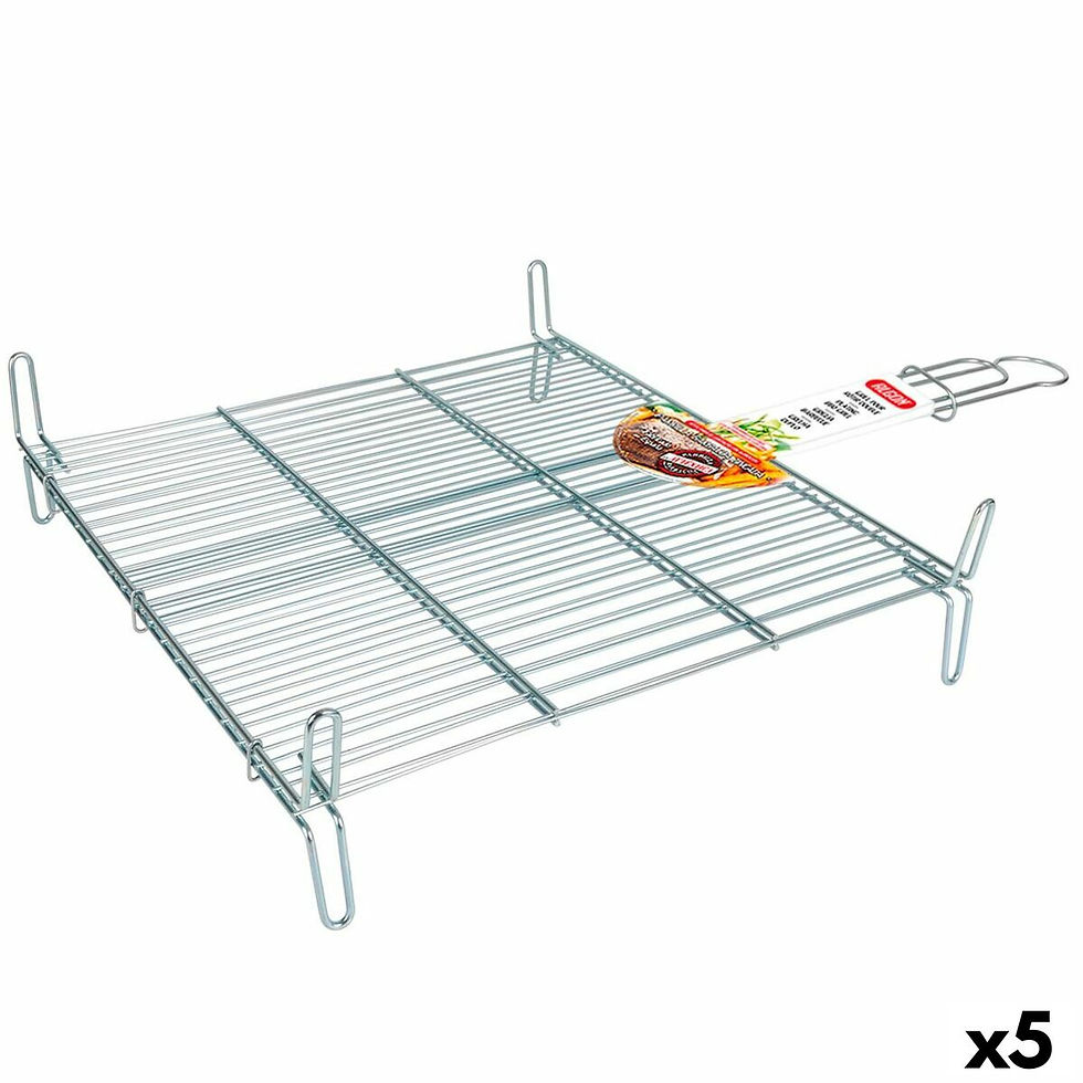 Grill Algon Double Verzinkt 45 x 50 cm (5 Stück)